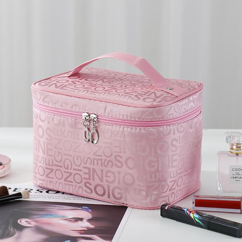 Large Capacity Makeup Bag Portable Travel Toiletry Storage Bag for Girls