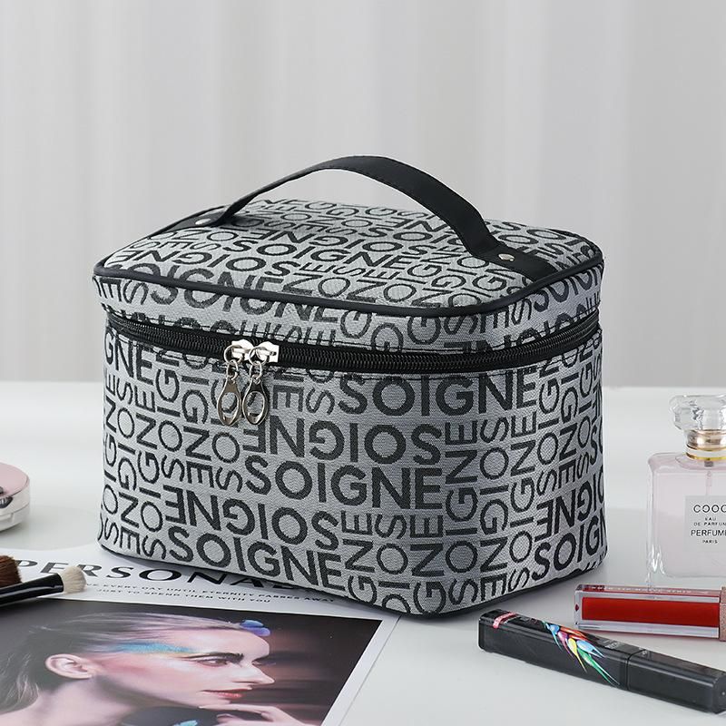 Large Capacity Makeup Bag Portable Travel Toiletry Storage Bag for Girls