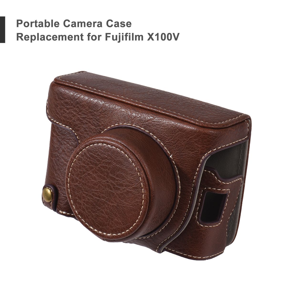 Portable Camera Case Synthetic Leather Camera Carry Bag With