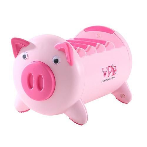 Desktop Storage Box Plastic Box Creative Cosmetics Remote Control Holder Small Objects Container Makeup Organizer