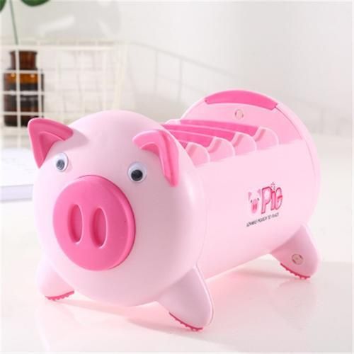 Desktop Storage Box Plastic Box Creative Cosmetics Remote Control Holder Small Objects Container Makeup Organizer