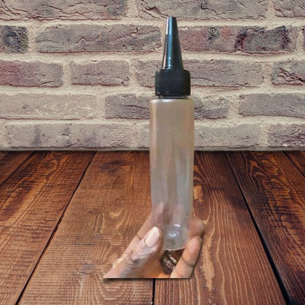 100ml Empty Plastic Cosmetic Bottle With Nozzle Lid