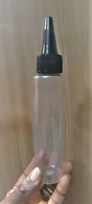 100ml Empty Plastic Cosmetic Bottle With Nozzle Lid