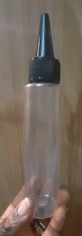 100ml Empty Plastic Cosmetic Bottle With Nozzle Lid