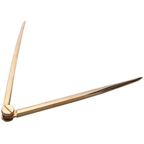 168mm Nautical Chart Straight Divider Solid Brass