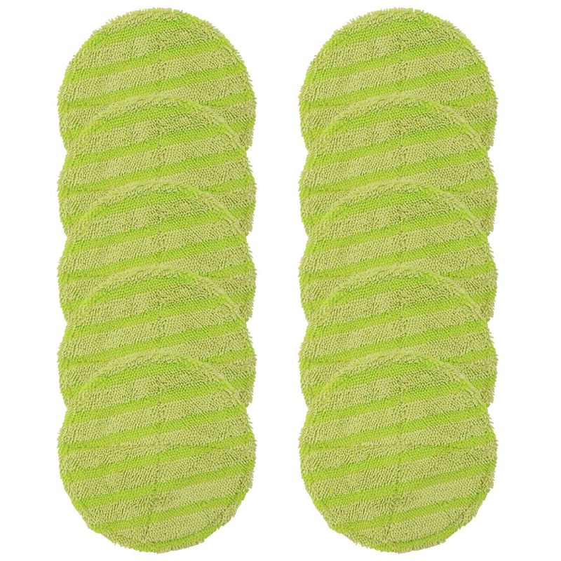 10 Pcs Replacement Pad for Cordless Electric Rotary Mop Sweeper Wireless Electric Rotary Mop Replacement Scrubber Pad