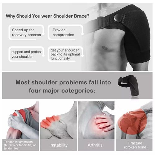 Adjustable Shoulder Support Brace