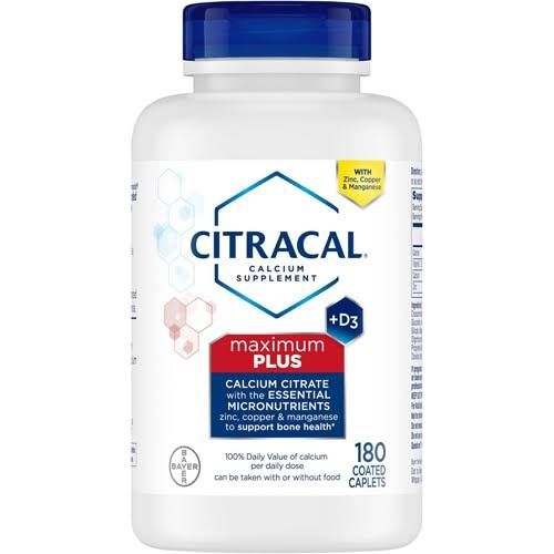 Maximum Plus Calcium Citrate +Vit D3 +Zinc +Copper +Magnese