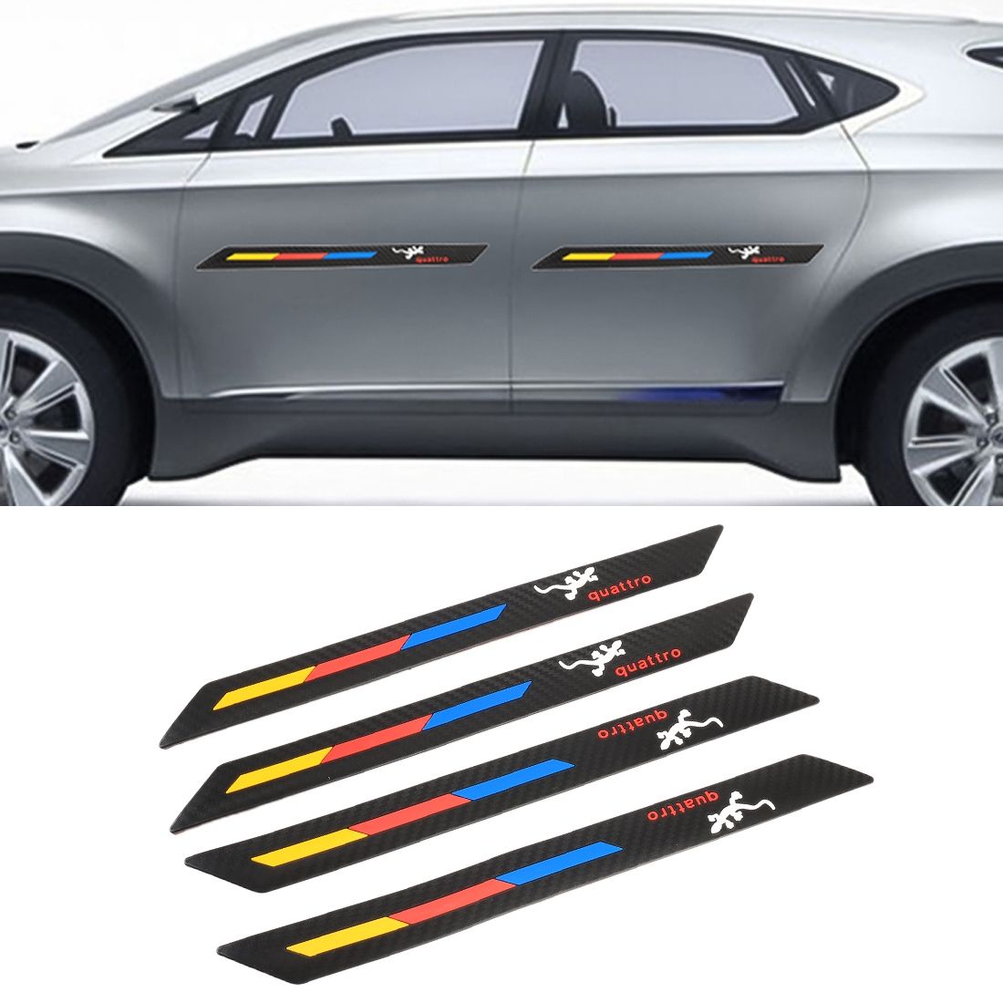 4 PCS Car-Styling Sticker Random Decorative Sticker