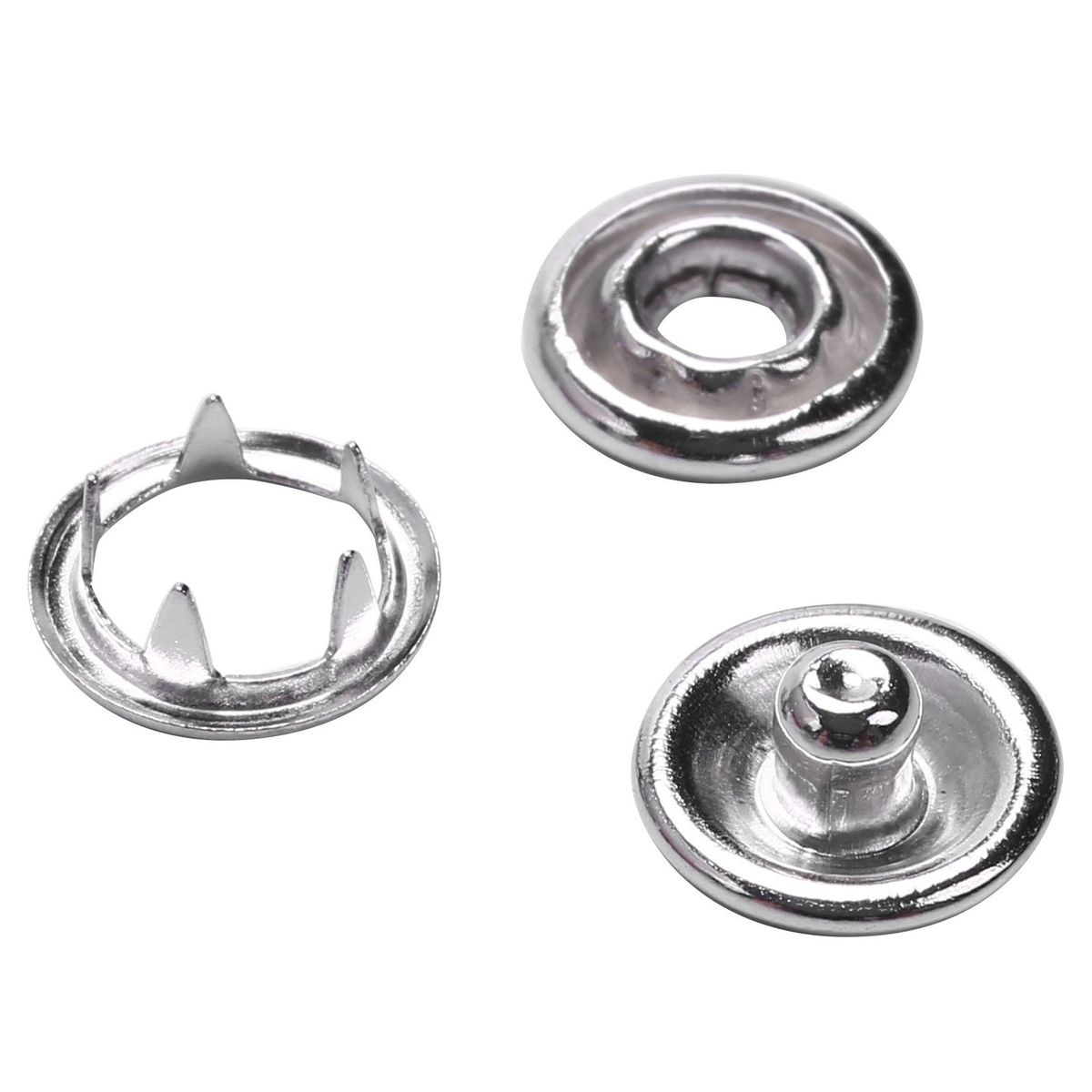Pliers With 20 Sets Snap White Copper Snap Buttons Claw Buckle Installation Tool Rivet Children'S Clothing Buttons