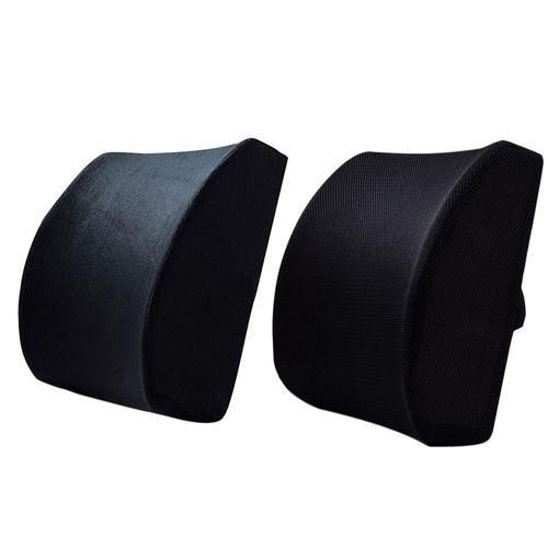 Memory Foam Seat Chair Lumbar Back Support Cushion Pillow For Office Home Car-Mesh