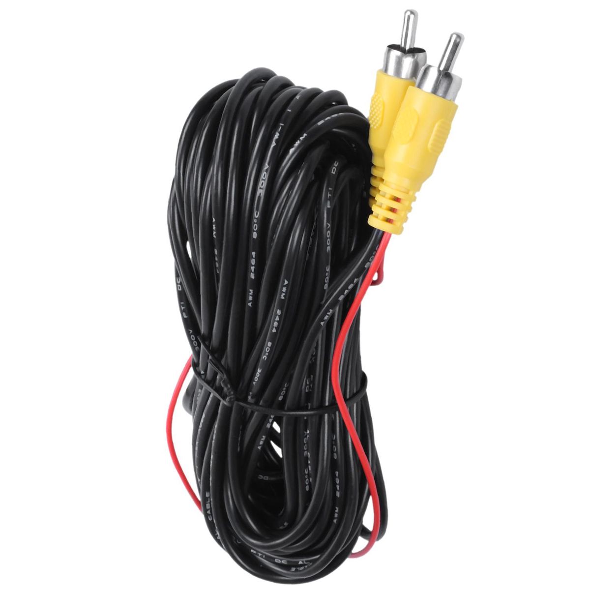 Reverse Rear View Parking Camera Video RCA Extension Cable,