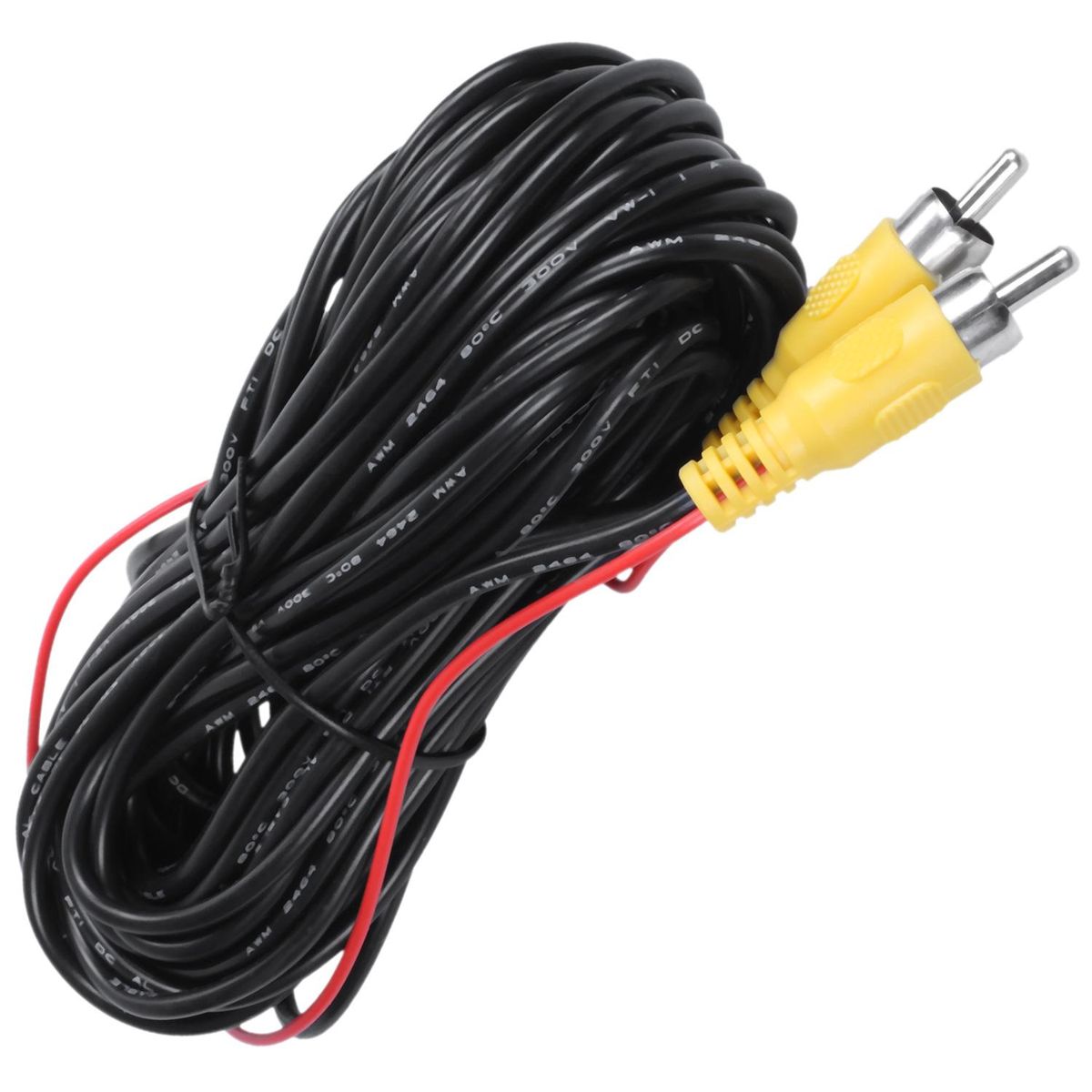 Reverse Rear View Parking Camera Video RCA Extension Cable,