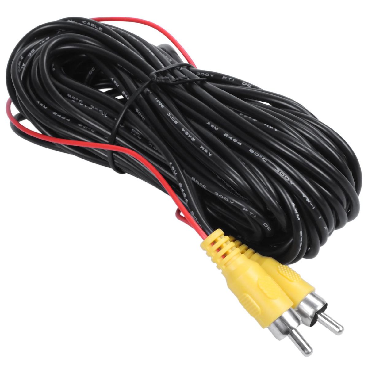 Reverse Rear View Parking Camera Video RCA Extension Cable,