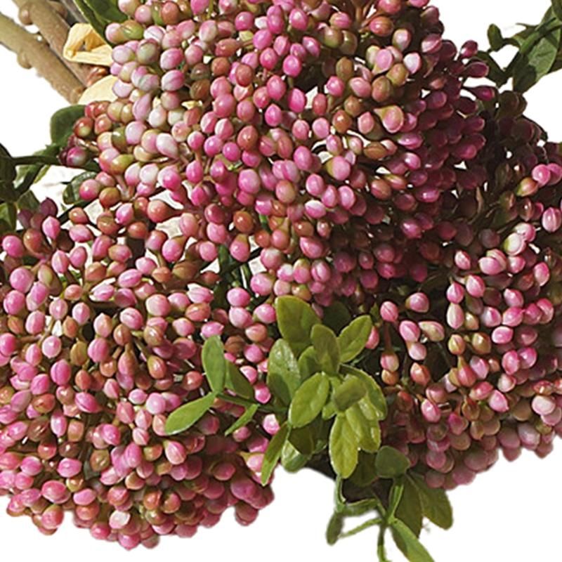 1 Bundle Fake Fruit Plant Non-fading Decorative-Purple