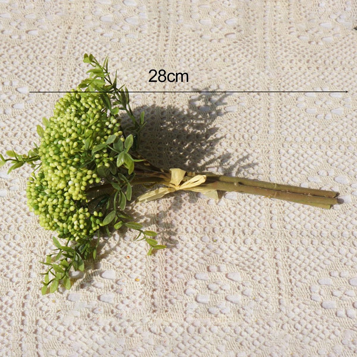 1 Bundle Fake Fruit Plant Non-fading Decorative-White