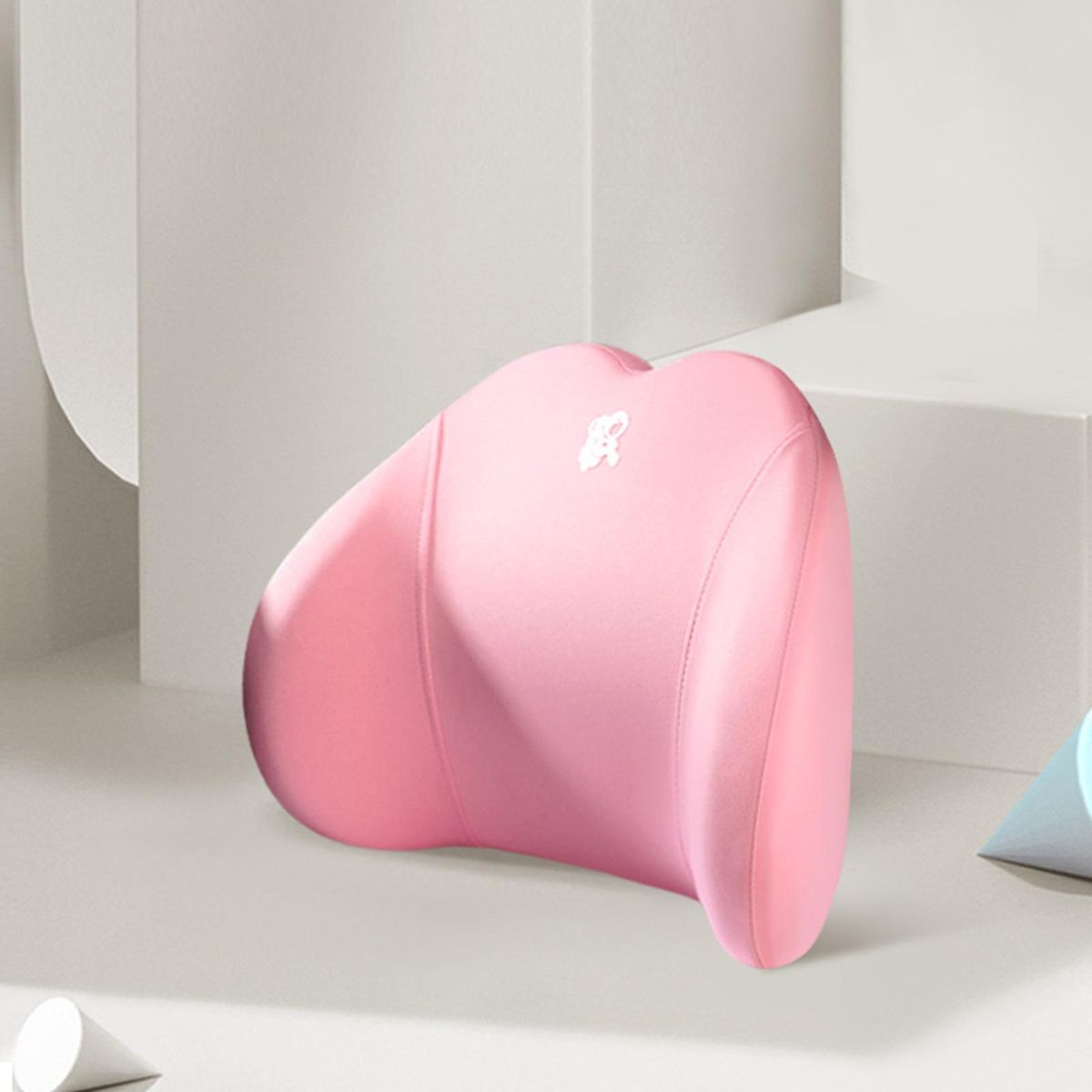 Lumbar Pad Perfect Fit Lumbar Pillow Pink