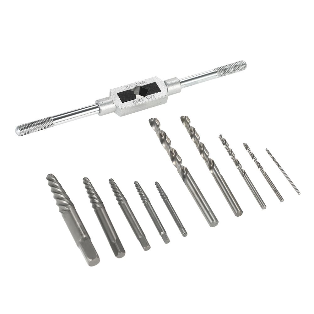 11pcs Thread Metric Machine Hand Screw Adjustable Plug Taps