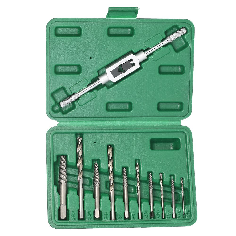 11pcs Thread Metric Machine Hand Screw Adjustable Plug Taps