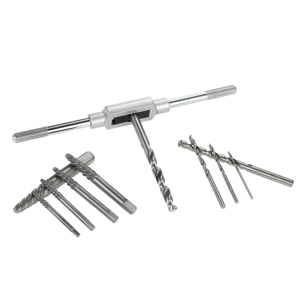 11pcs Thread Metric Machine Hand Screw Adjustable Plug Taps