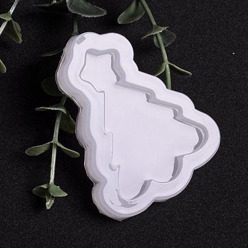 7Pcs Crystal Epoxy Resin Mold Christmas Elements