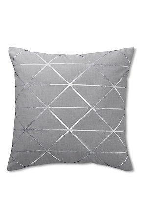 Decorative Cushion Cover, Grey