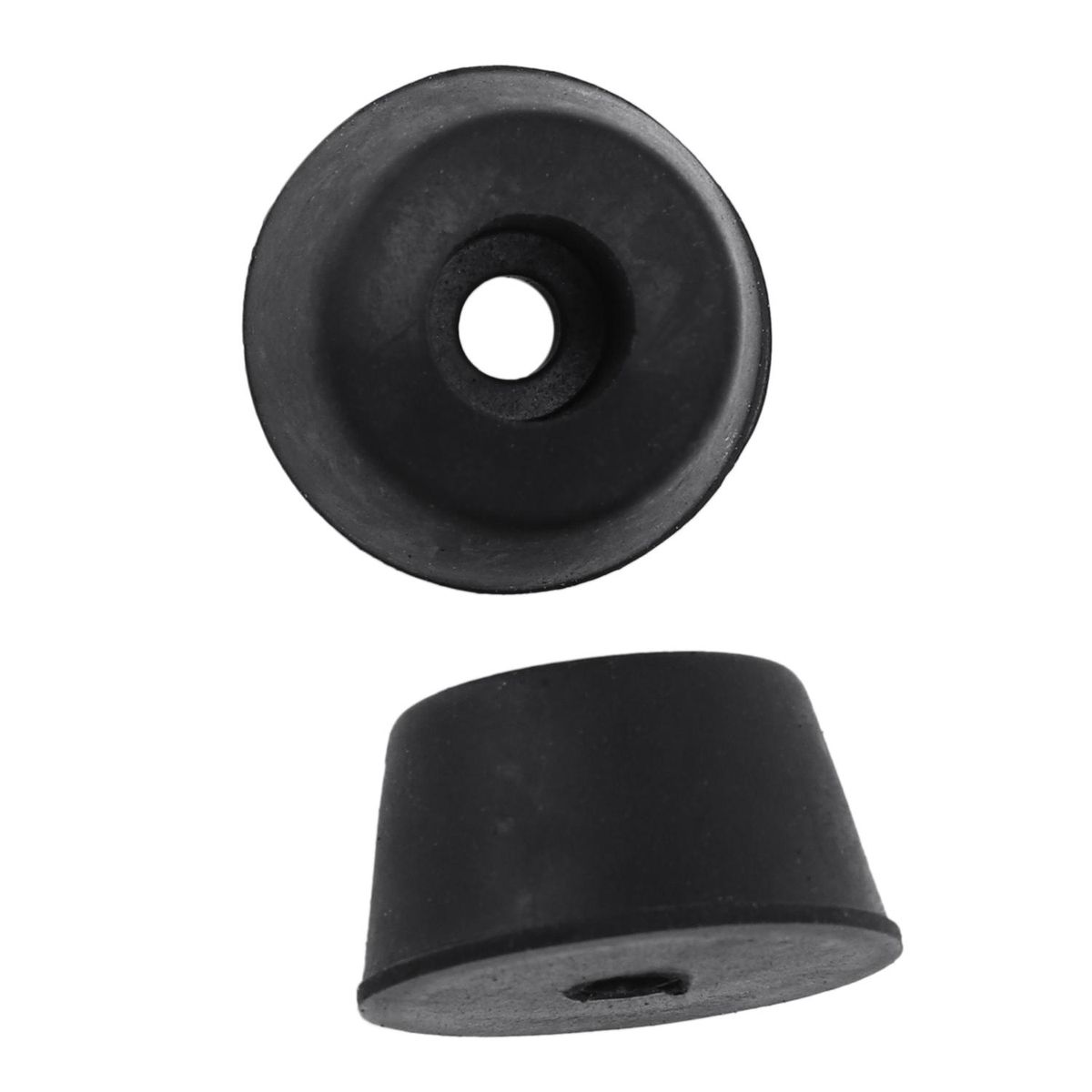 10 pcs 21 x 12 mm conical recessed foot feet rubber buffer Material rubber