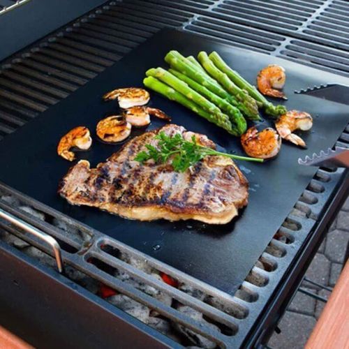 Reusable High Temperature Barbecue Mat - 5PCS