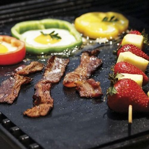 Reusable High Temperature Barbecue Mat - 5PCS