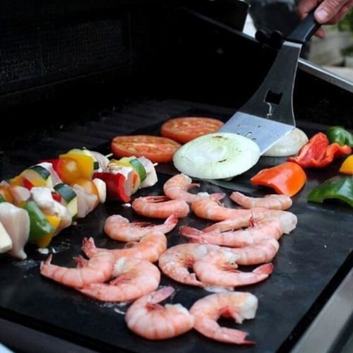 Reusable High Temperature Barbecue Mat - 5PCS