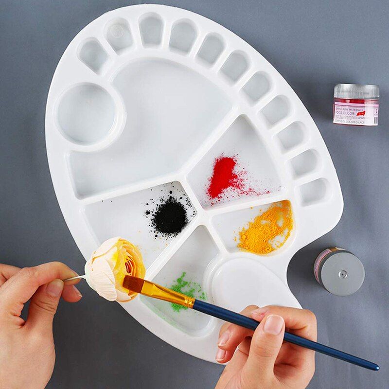 17 Holes Non-Stick Paint Palette/Artist Paint Mixing Tray