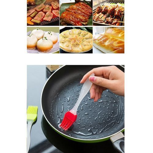 Heat Resistant Silicone Kitchen Baking Brush 2pcs