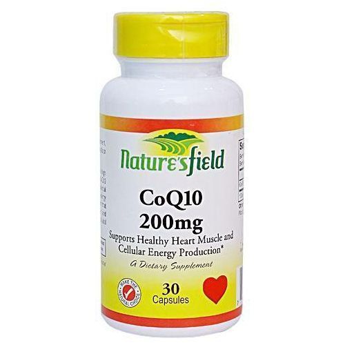 CoQ10 200mg For Healthy Heart Muscle.