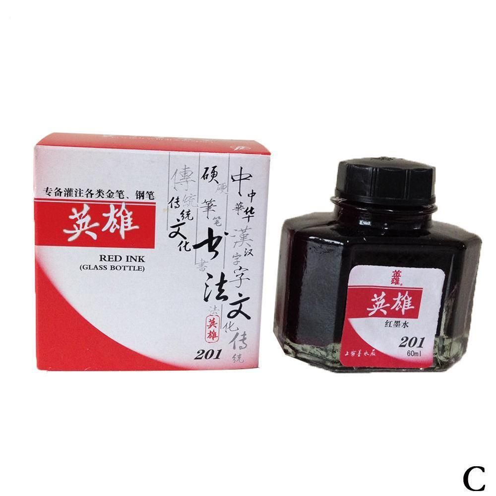 50ml Bottled Glass Smooth Writing Fountain Pen Ink Office