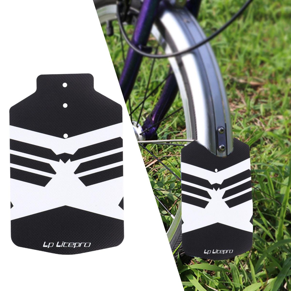 Olding Bike  Rain Protection Splash Guard Mudapron PVC Splasher F