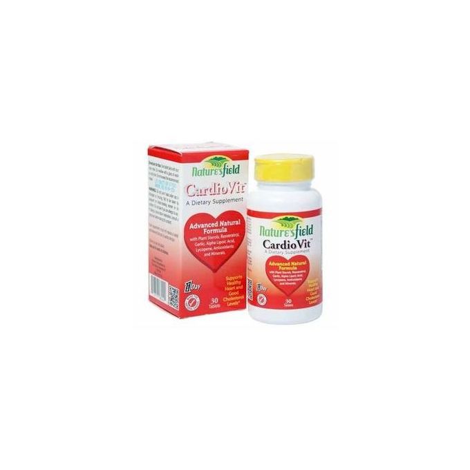 30 Counts Cardiovit For Healthy Heart And Good Cholesterol Levels