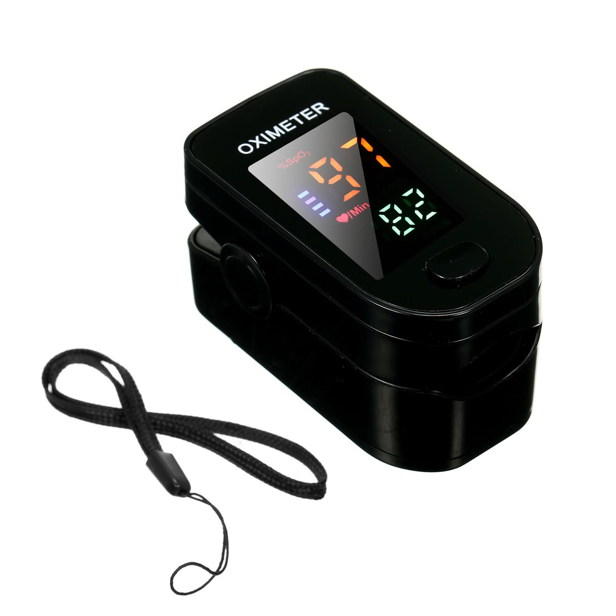 Multi-function Finger Pulse Oximeter Blood Oxygen Sensor