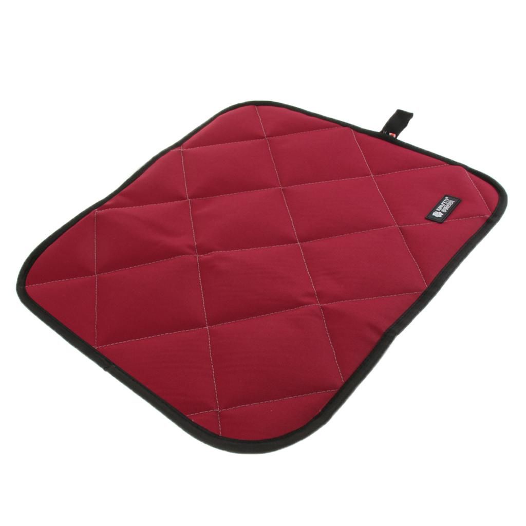 Pet Dog Waterproof  Cover Mat Blanket Scratch Resistant Pad S Rose Red