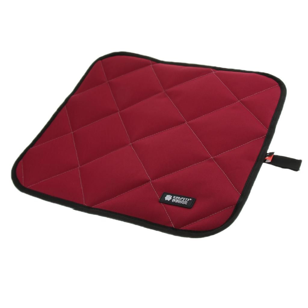 Pet Dog Waterproof  Cover Mat Blanket Scratch Resistant Pad S Rose Red