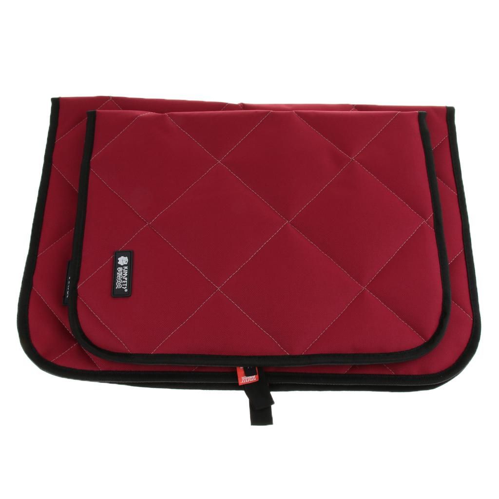 Pet Dog Waterproof  Cover Mat Blanket Scratch Resistant Pad S Rose Red