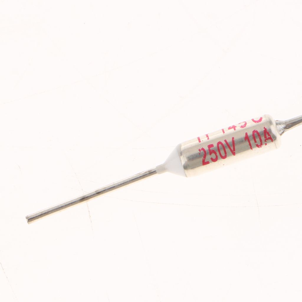 10Pcs Thermal Fuse 145 Degree TF 10A 250V For Electrical Components