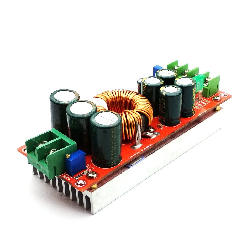 1200W 20A DC Converter Boost Step-up Power Supply Module IN 8-60V OUT 12-83V