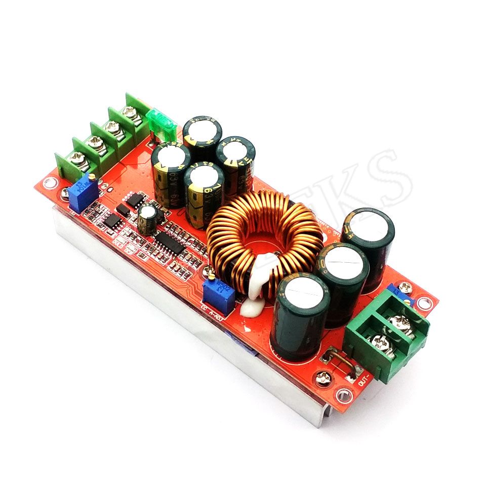 1200W 20A DC Converter Boost Step-up Power Supply Module IN 8-60V OUT 12-83V