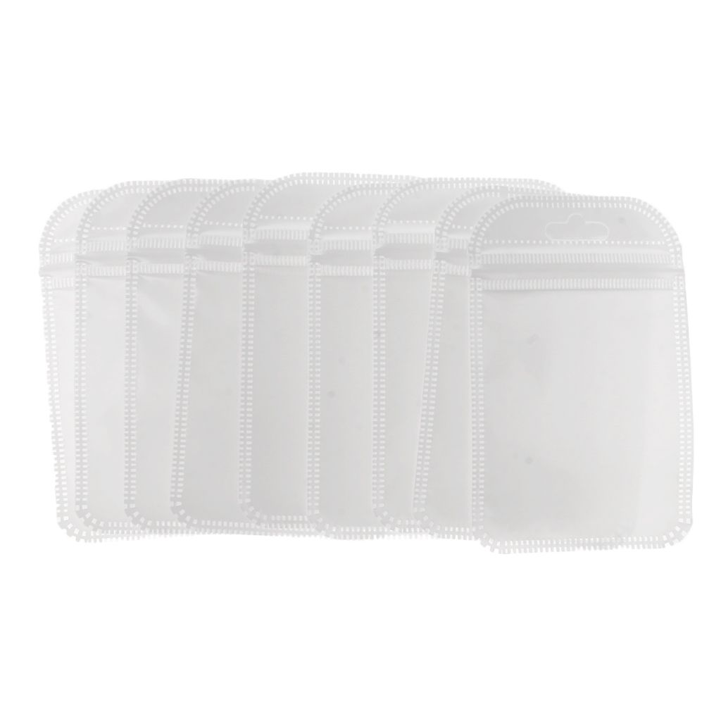 50pcs Clear PP Self Adhesive Packaging Bag Xmas Wedding Pouches 7x11cm