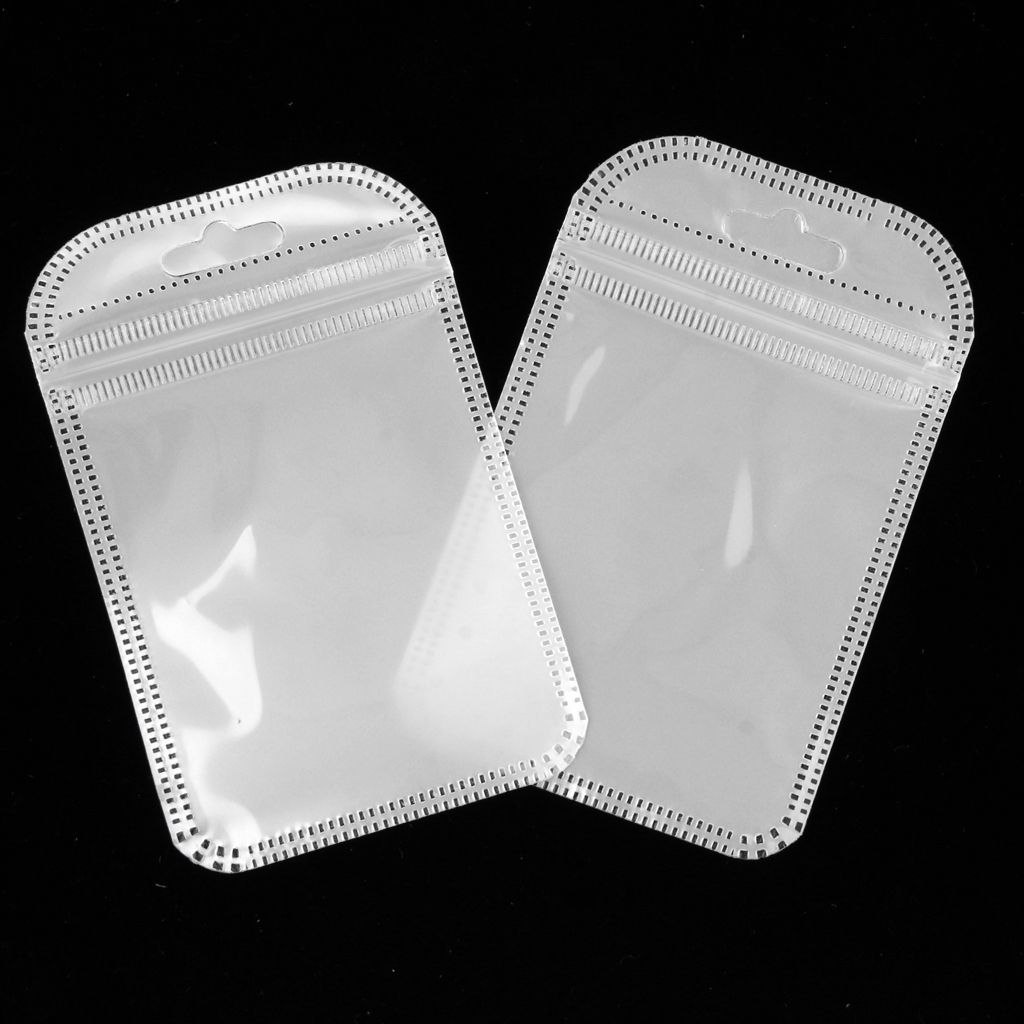 50pcs Clear PP Self Adhesive Packaging Bag Xmas Wedding Pouches 7x11cm