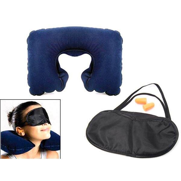 Travel Neck Cushion Pillow And Eye For Sleep And Earplugs