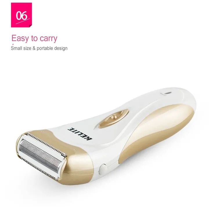 Dry Use Electric Epilator For Women Rechargeable Bikini Trimmer