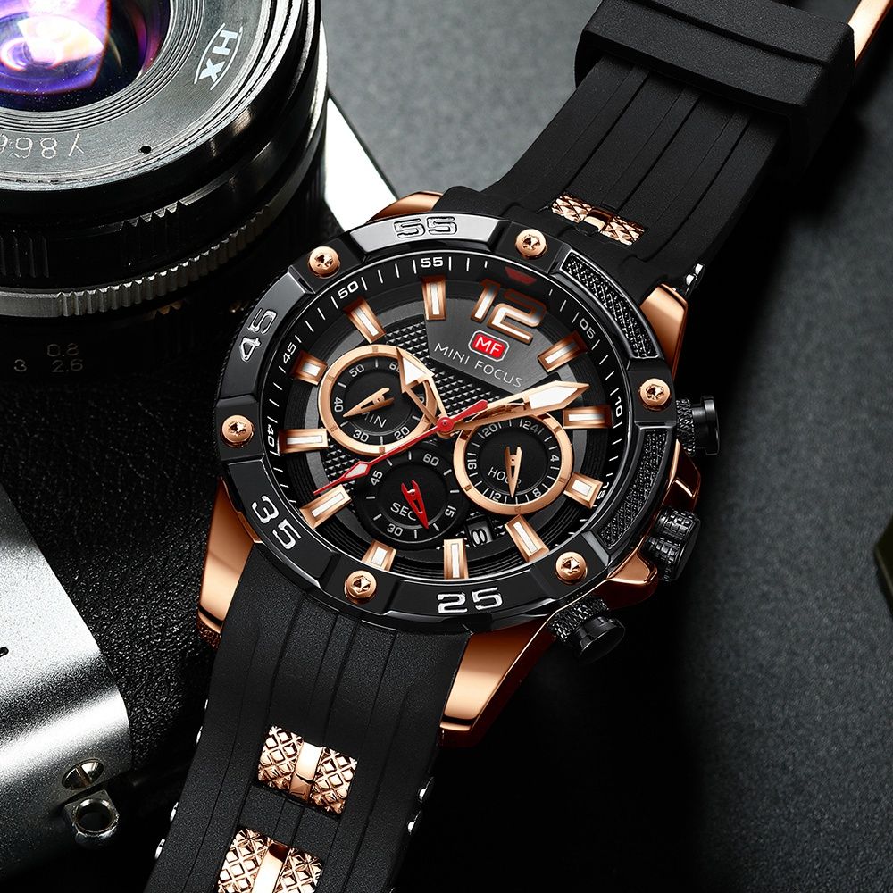 Watch Fashion Sports Men Quartz Watches For Male MF0349G