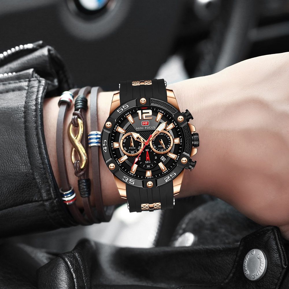 Watch Fashion Sports Men Quartz Watches For Male MF0349G