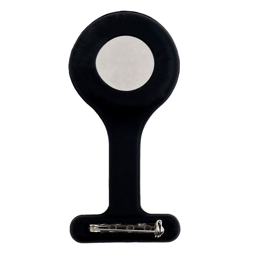 Mini Portable Silicone Gel Doctor Nurses Brooch Pin Pocket Fob Tunic Watch
